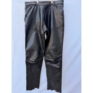 First Racing Black Motorcycle Riding Pants 32